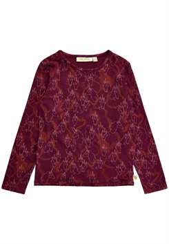 Soft Gallery Bella T-Shirt LS - Magicorn - Tawny Port